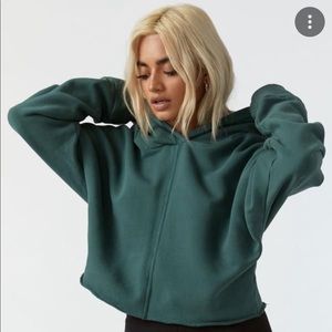 Joah Brown Cocoon Hoodie-Jade
